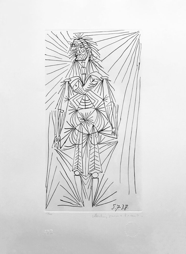 Pablo Picasso, FEMME DEBOUT, 1979-1982