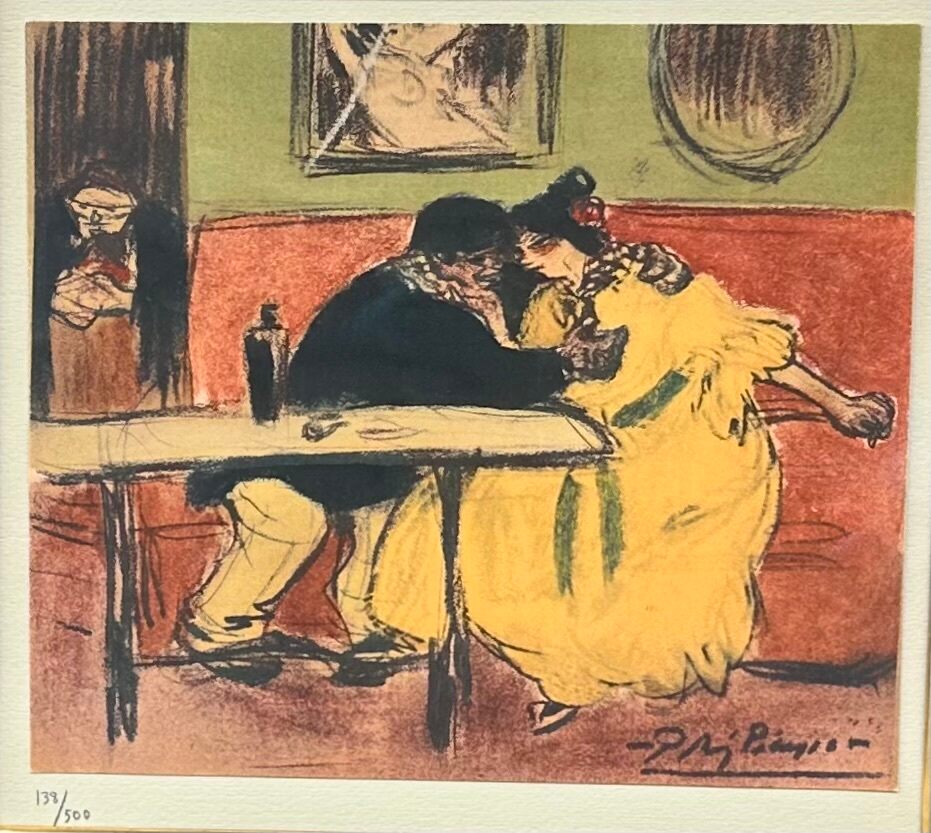 Pablo Picasso, Le Divan, 1963