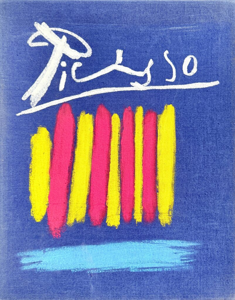 Pablo Picasso, Les Bleus de Barcelone, 1963