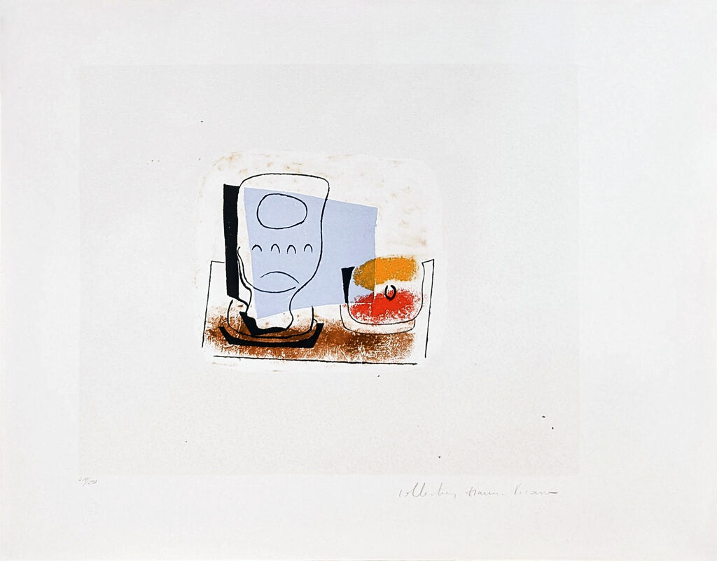 Pablo Picasso, NATURE MORTE AU VERRE, 1979-1982