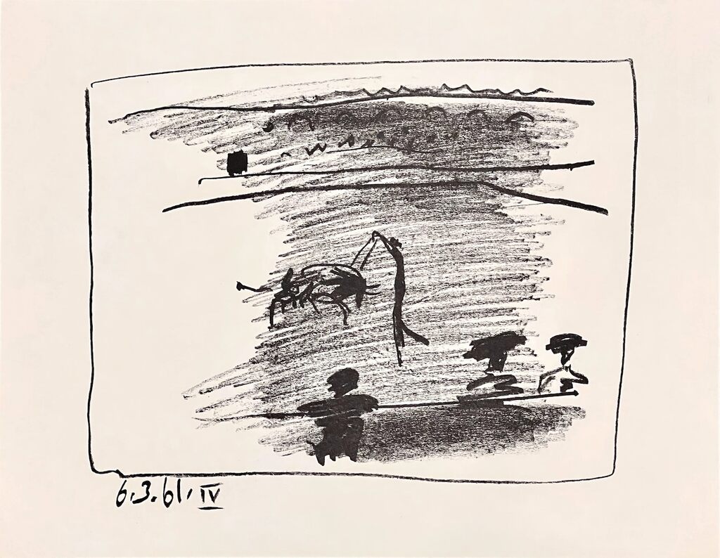 Pablo Picasso, Les Banderillas, 1961