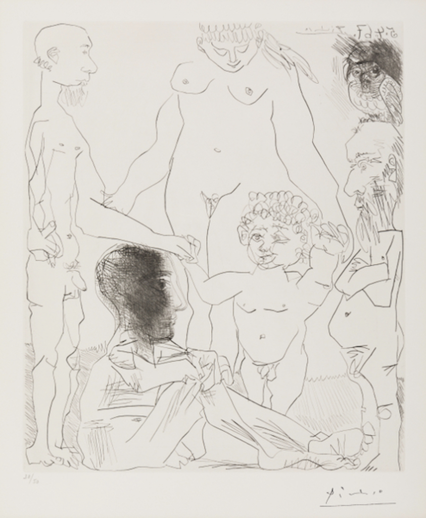 Pablo Picasso, Reflexion du Peintre sur la Vie (Reflection of the Painter on Life), 1963