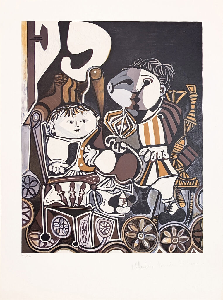 Pablo Picasso, Claude Et Paloma (from Picasso Estate Collection), 1979-1982