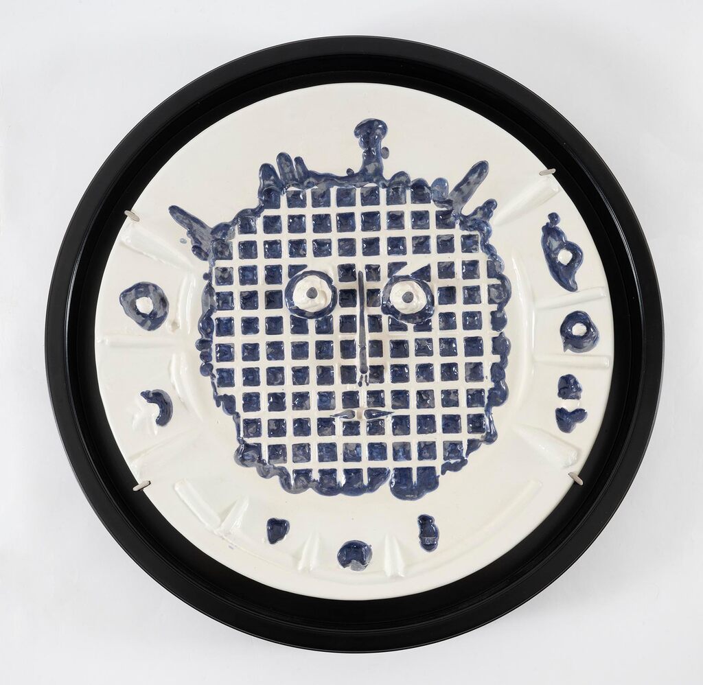 Visage à la grille (A.R. 352), image 1