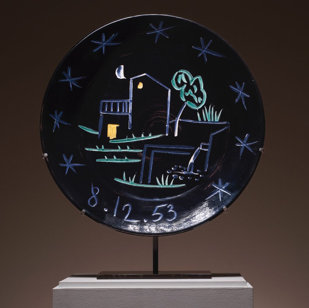 Pablo Picasso, Paysage, Variante Aux Trois Étoiles (A.R.205), 1953