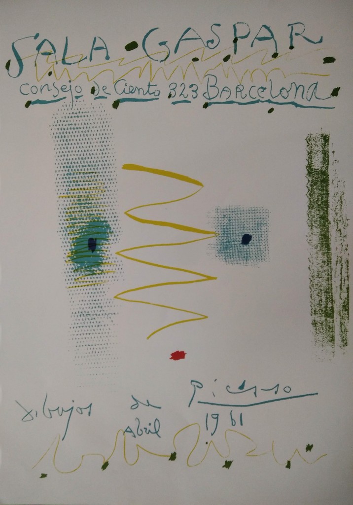 Pablo Picasso, Sala Gaspar - dibujos de Picasso, 1961