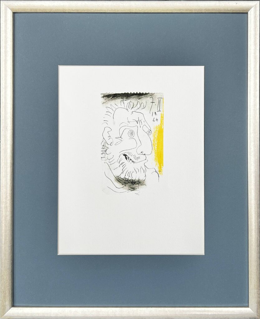 Pablo Picasso, The Taste of Happiness, Planche XLVI, 1970