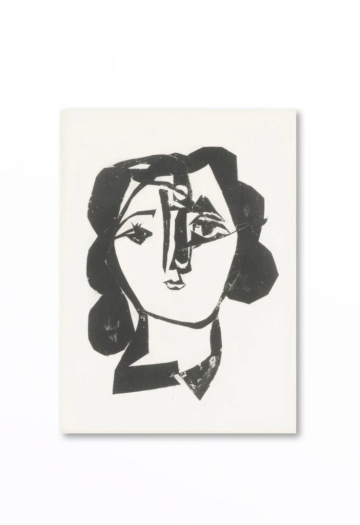 Pablo Picasso, Tete de Femme, 1949