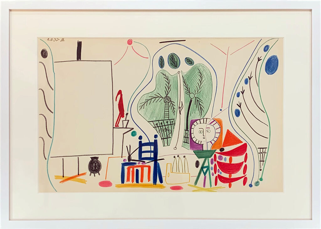 Pablo Picasso, Carne de la Californie（8.11.55.Ⅲ）, 1959