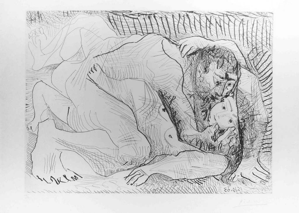Pablo Picasso, L'Entreinte II, 1963