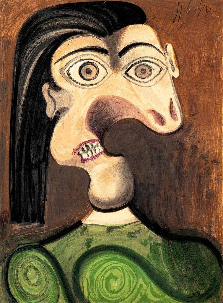 Pablo Picasso, Femme La Guerre I, 1954