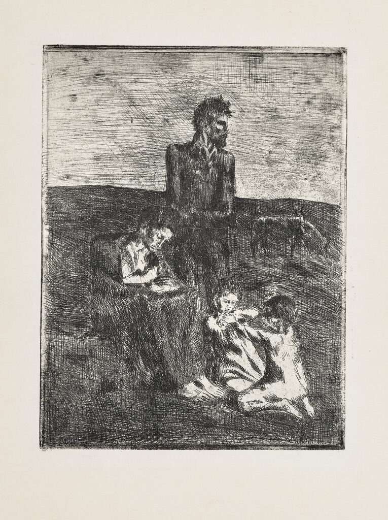 Pablo Picasso, Les Pauvres, 1904-1905 (winter)