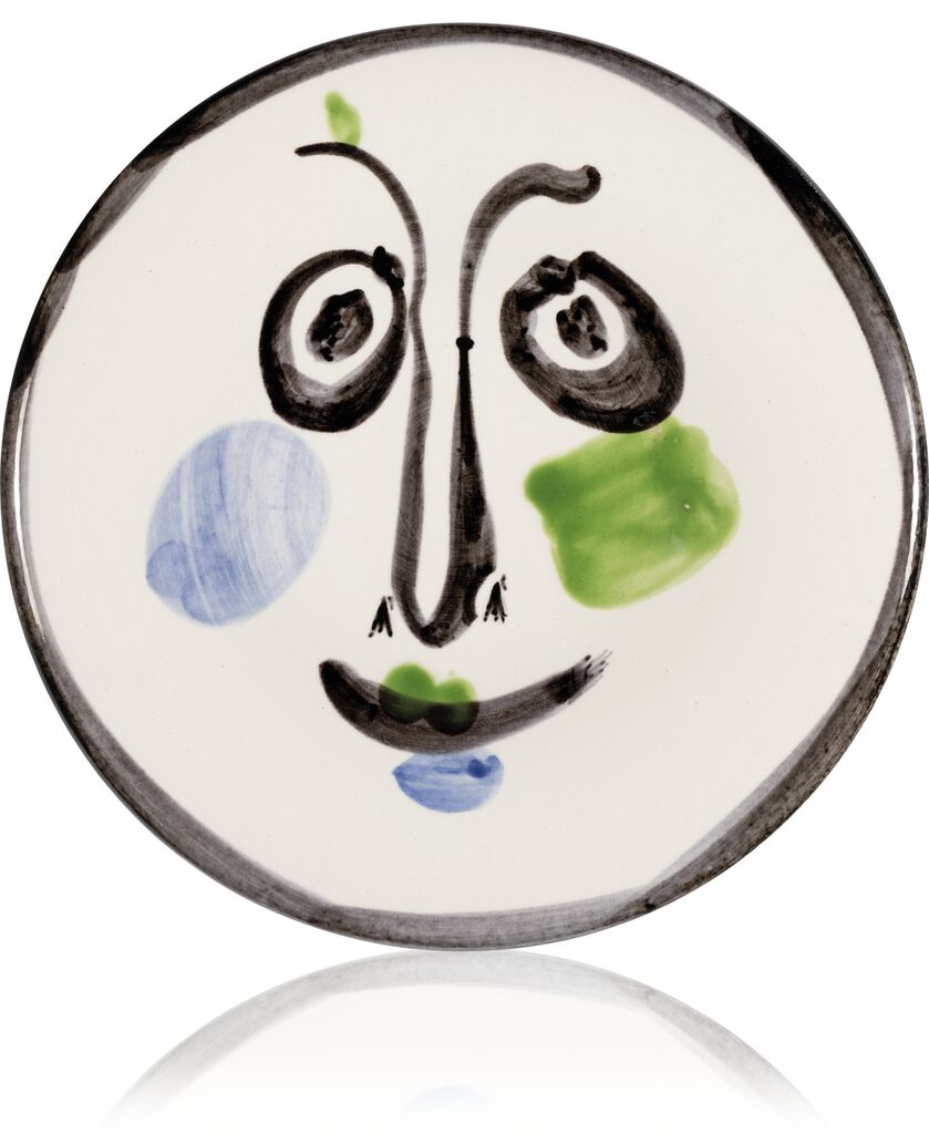 Pablo Picasso, Visage no. 197 (A.R. 494), 1963