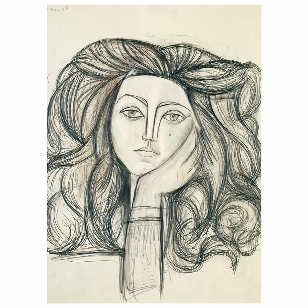 Pablo Picasso, Portrait of Françoise, 2021
