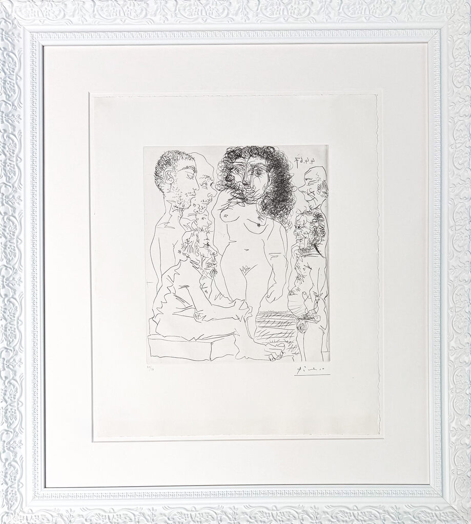 Pablo Picasso, Réflexion du vieux peintre sur la femme, 1967