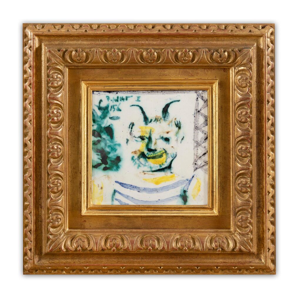 Pablo Picasso, Tête de faune. II, 1956