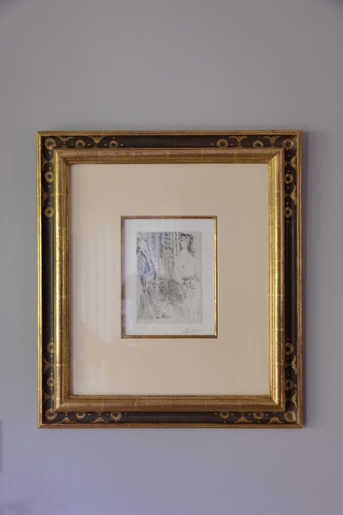 Pablo Picasso, "Le Cabinet particulier, Degas et une fille" (Marina Picasso Collection), 1972
