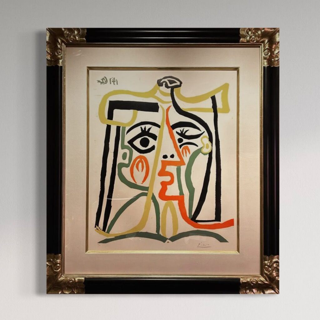 Pablo Picasso, Tête de Femme (Head of a Woman- Jacqueline), 1962