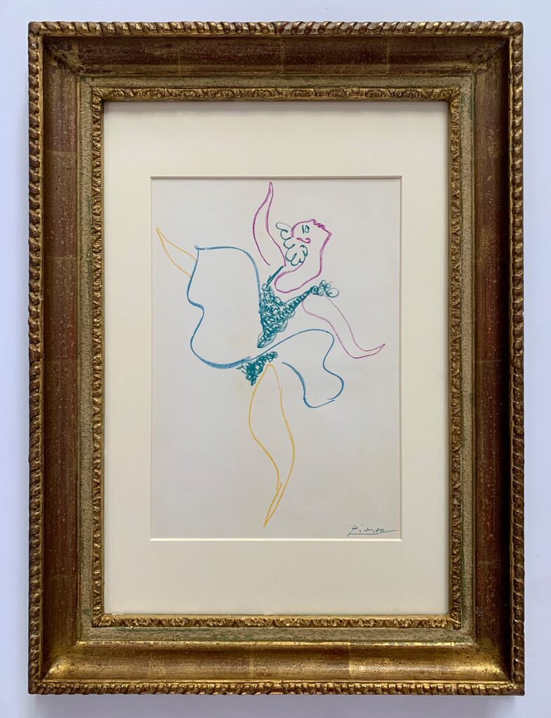 Pablo Picasso, Ballet Dancer, 1954