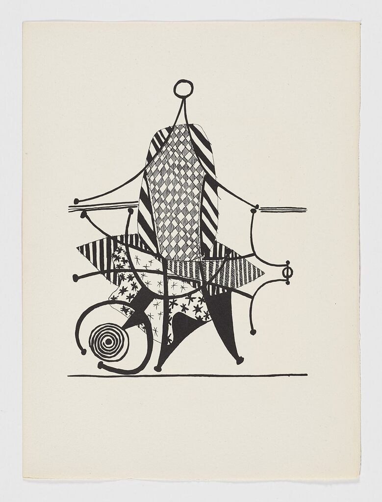 Pablo Picasso, 21 dessins de Picasso (Hélène Chez Archimède), 1955
