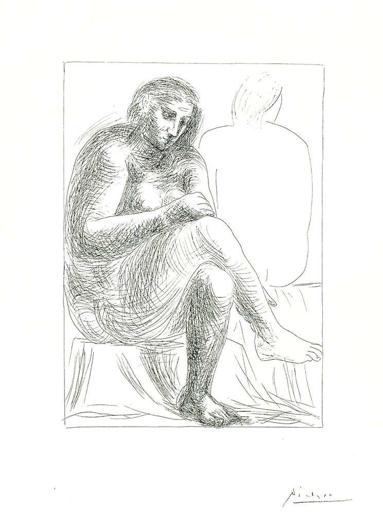 Pablo Picasso, Au bain, 1930