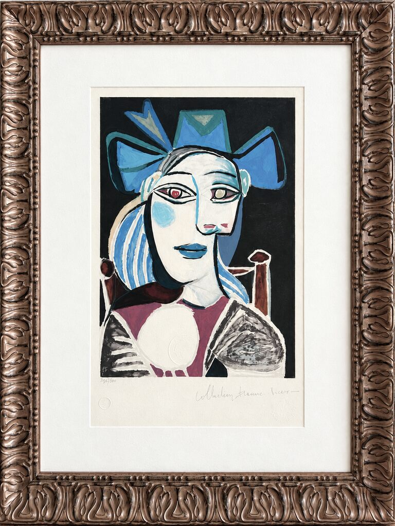 Pablo Picasso, Femme au Fauteuil Canne, 2001