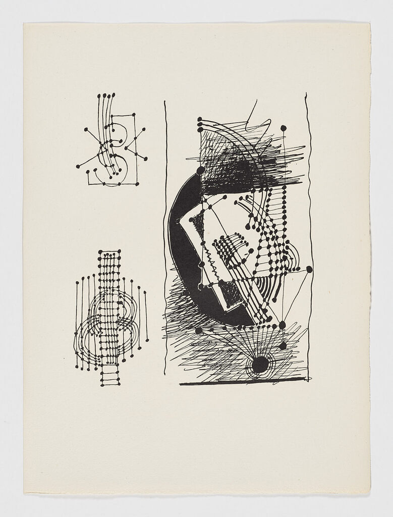 Pablo Picasso, 21 dessins de Picasso (Hélène chez Archimède), 1955