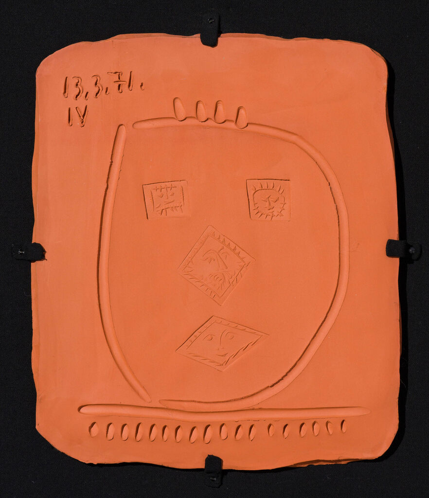 Pablo Picasso, Visage au quatre visage (A.R. 629), 1971