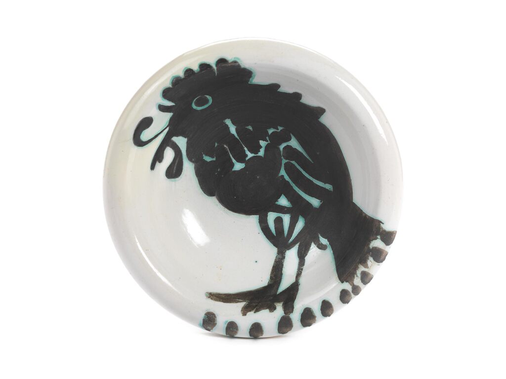 Pablo Picasso, Oiseau Au Ver, 1952