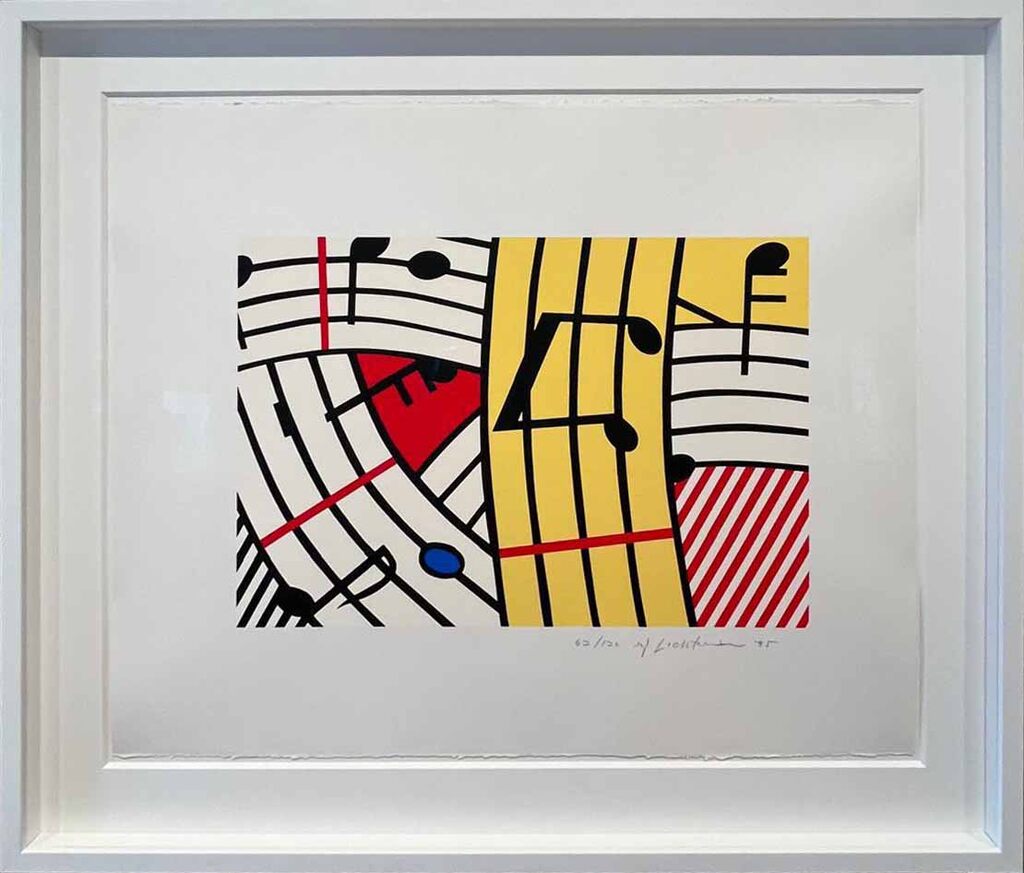 Roy Lichtenstein, Composition IV, 1995