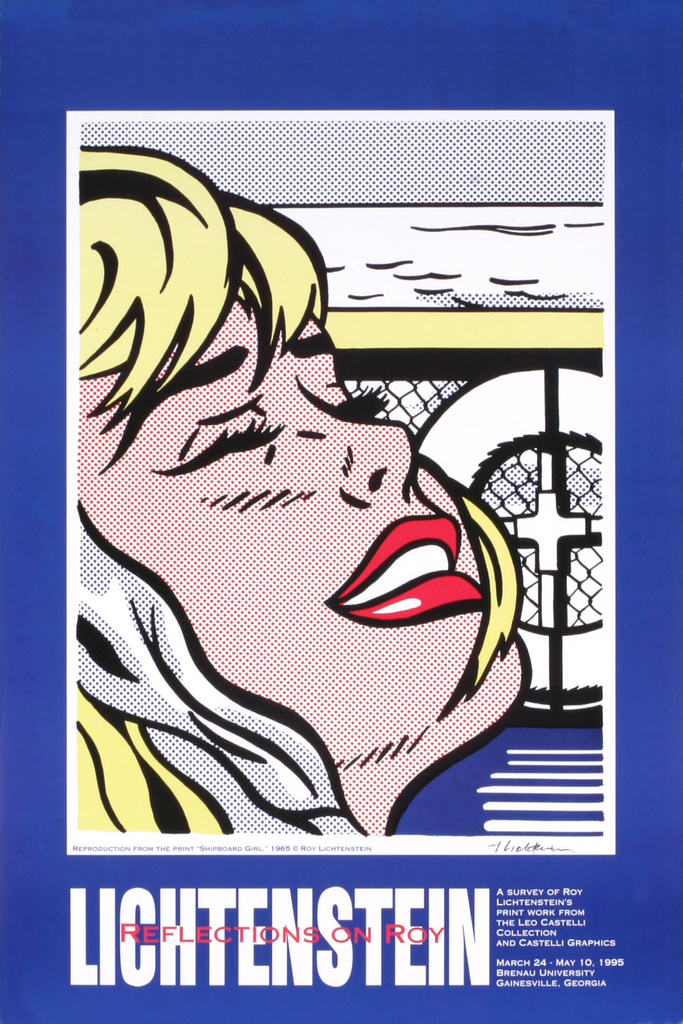 Roy Lichtenstein, Shipboard Girl, 1995