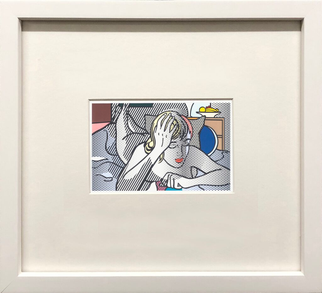 Roy Lichtenstein, Thinking Nude, 1997