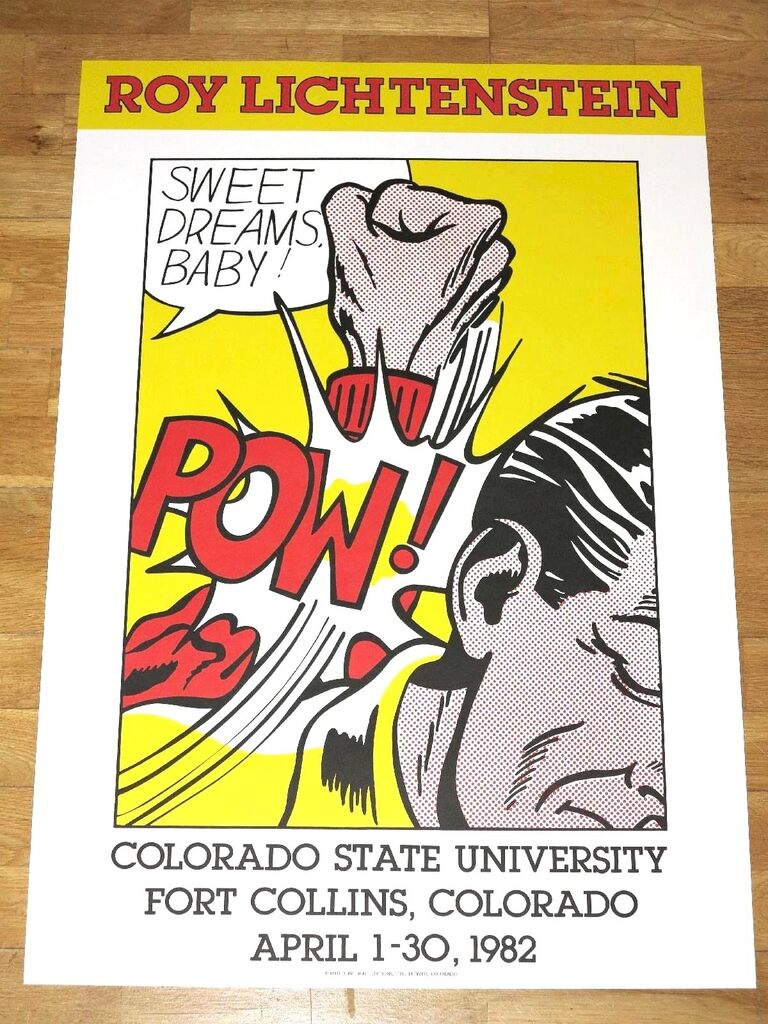 Roy Lichtenstein, Pow! Sweet Dreams, 1982