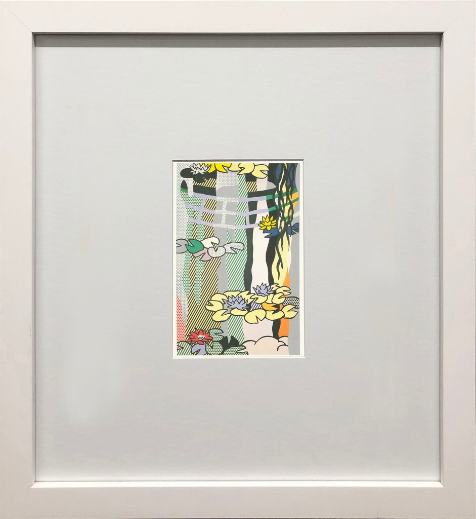Roy Lichtenstein, Water Lilies with Japanese Bridge, 1994