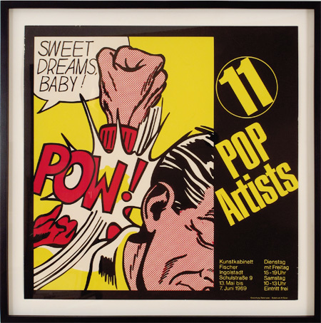 Roy Lichtenstein, Sweet Dreams Baby!, 11 Pop Artists, 1969