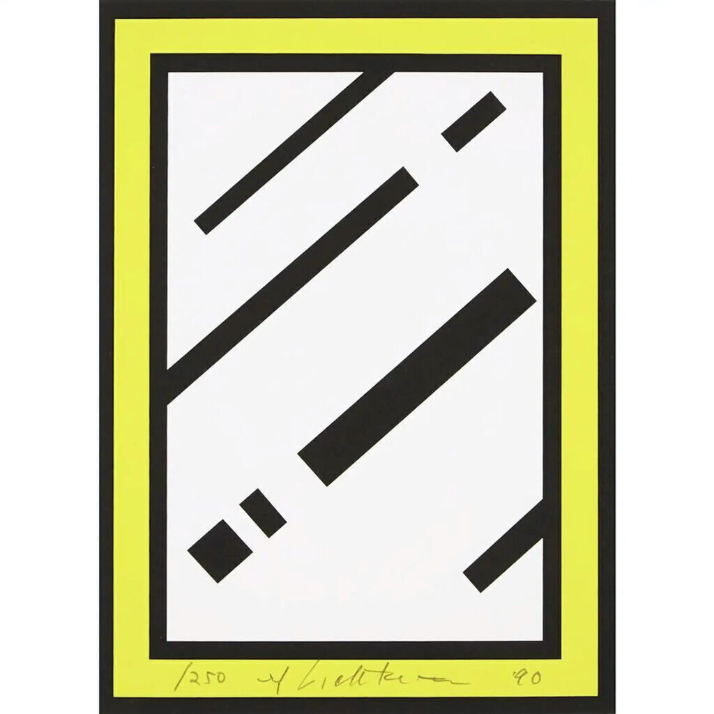 Roy Lichtenstein, Mirror, 1990