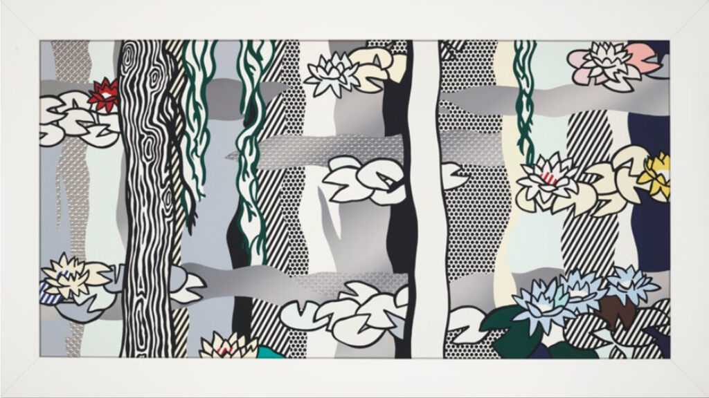 Roy Lichtenstein, Water Lilies with Willows, 1992