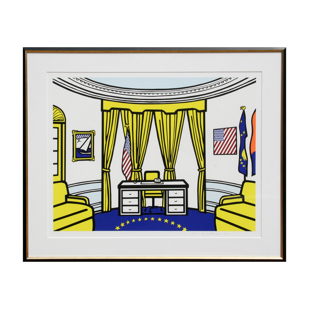 Roy Lichtenstein, The Oval Office (C. 277), 1992