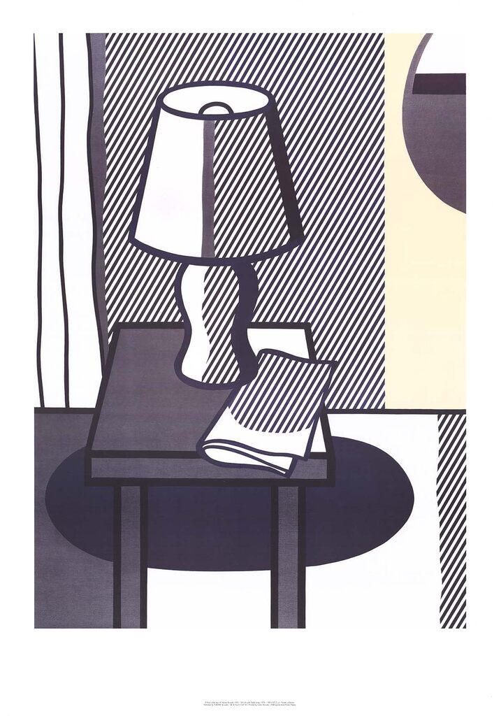 Roy Lichtenstein, The Lamp, 1995