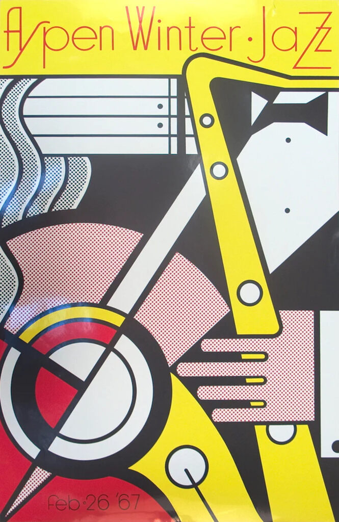Roy Lichtenstein, Aspen Jazz, 1967