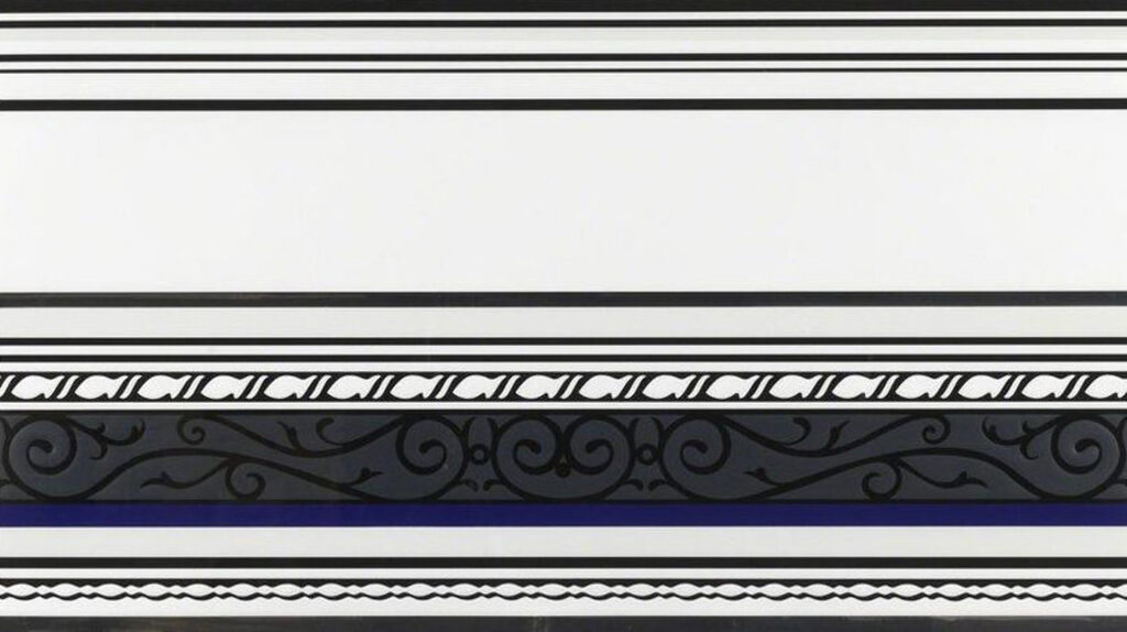 Roy Lichtenstein, Entablature IX, 1976