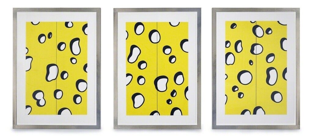Roy Lichtenstein, Collages for Three Swiss Cheese Doors, 1993