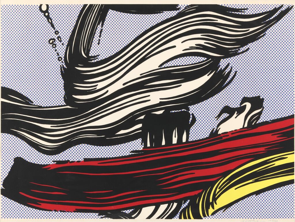 Brushstrokes, image 1