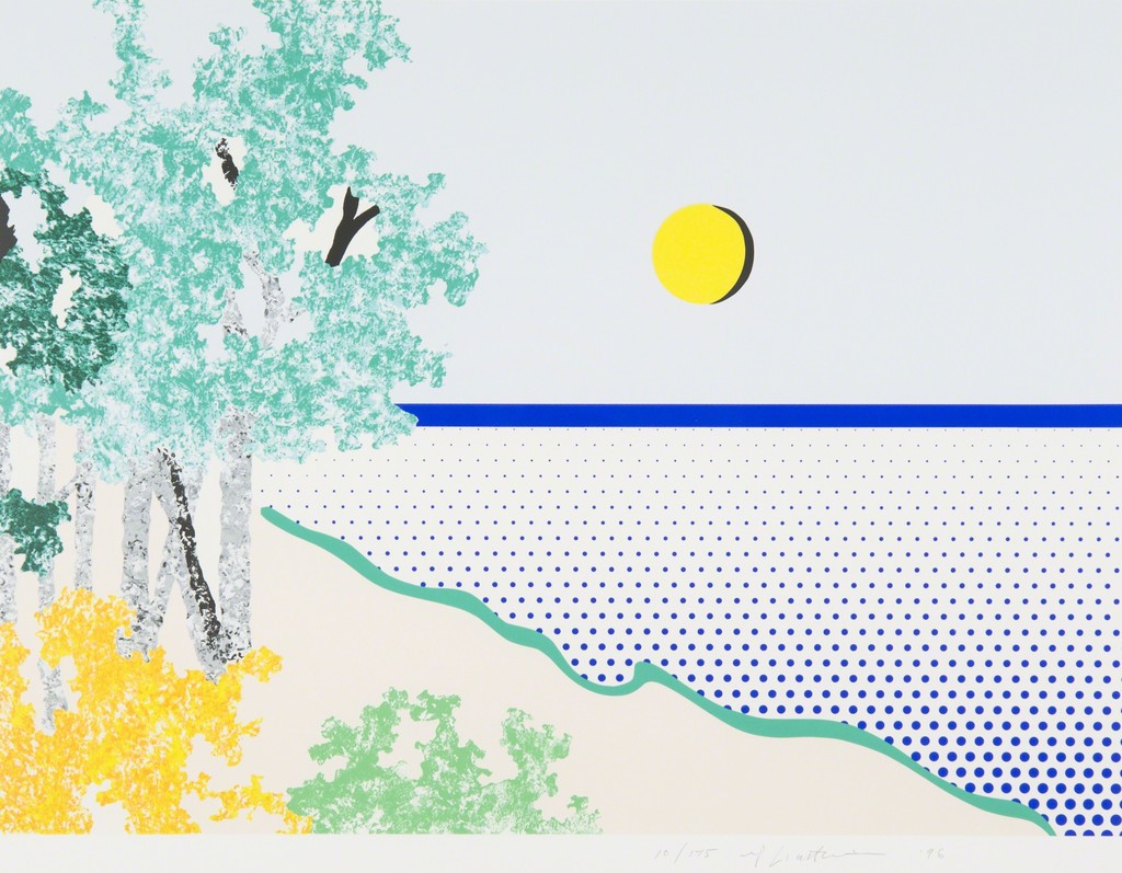 Roy Lichtenstein, Untitled (Sea), 1996