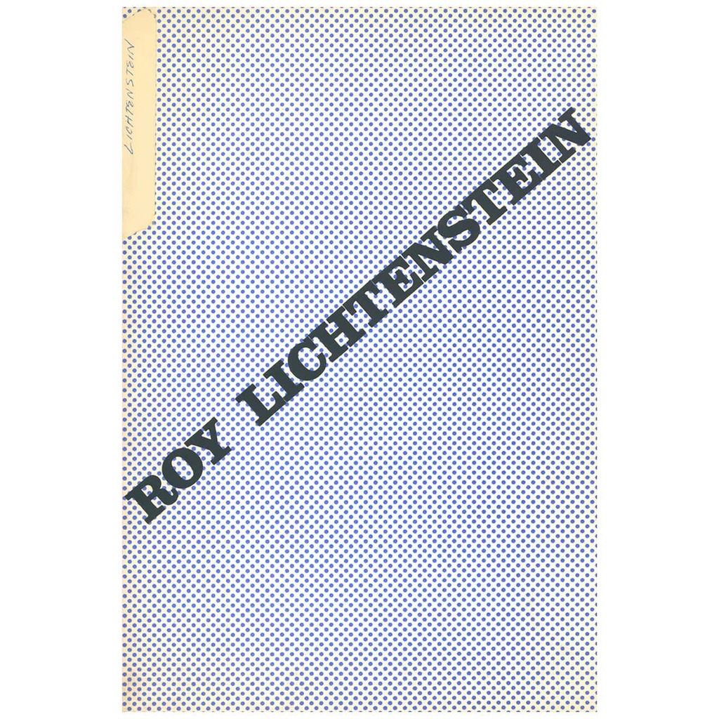 Roy Lichtenstein, Roy Lichtenstein at the Tate Gallery 1968 'Exhibition Catalog', 1965