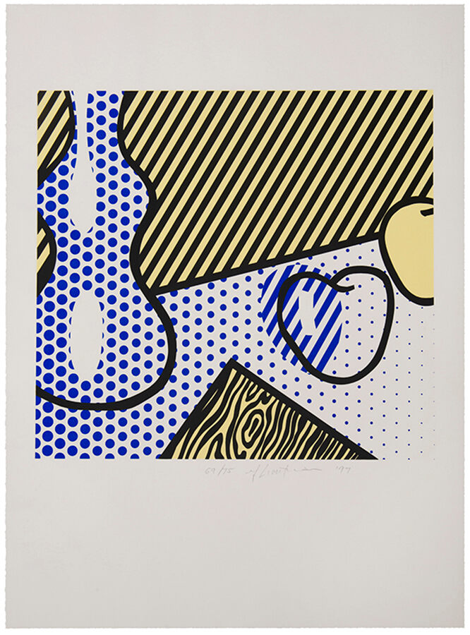 Roy Lichtenstein, Still Life, from The Geldzahler Portfolio, 1997