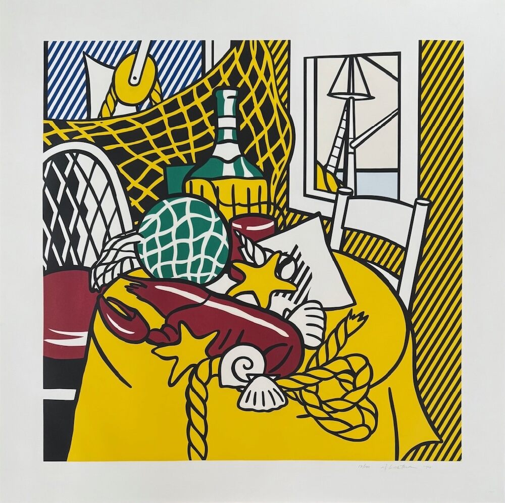 Roy Lichtenstein, Still Life with Lobster, 1974