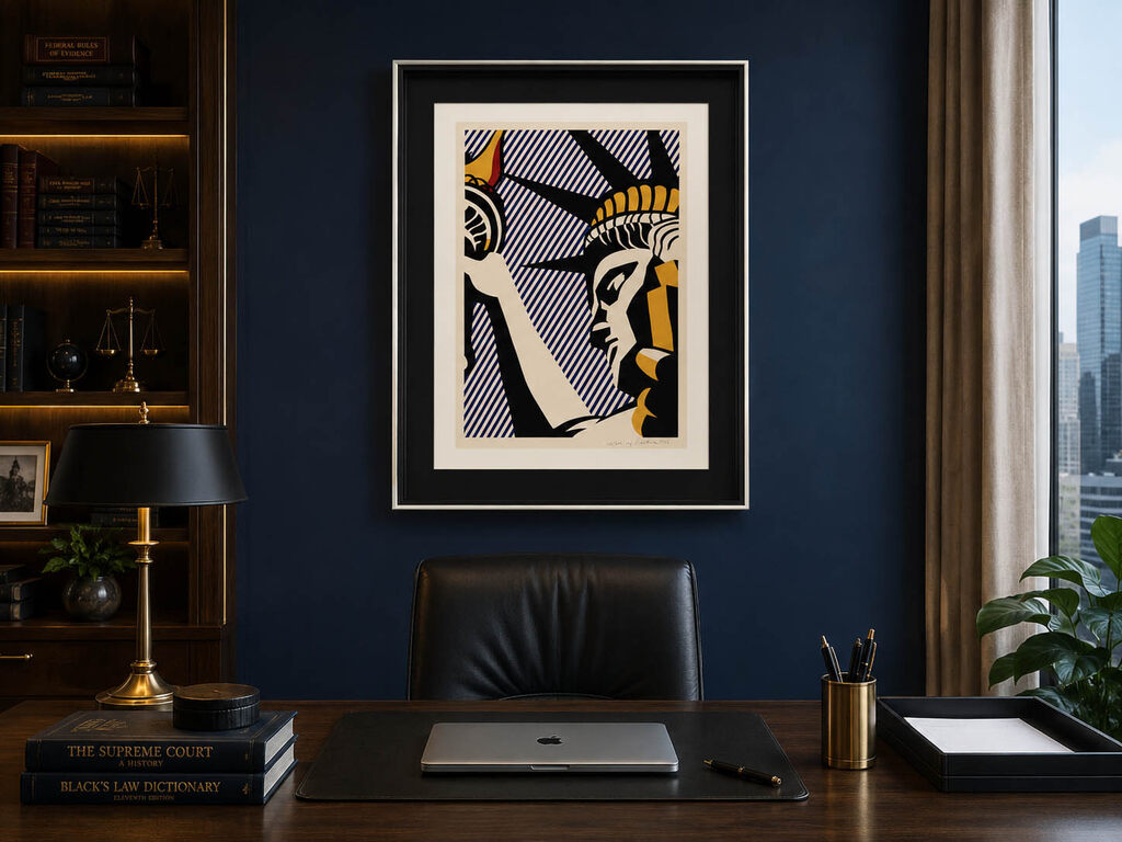 Roy Lichtenstein, I Love Liberty, 1982
