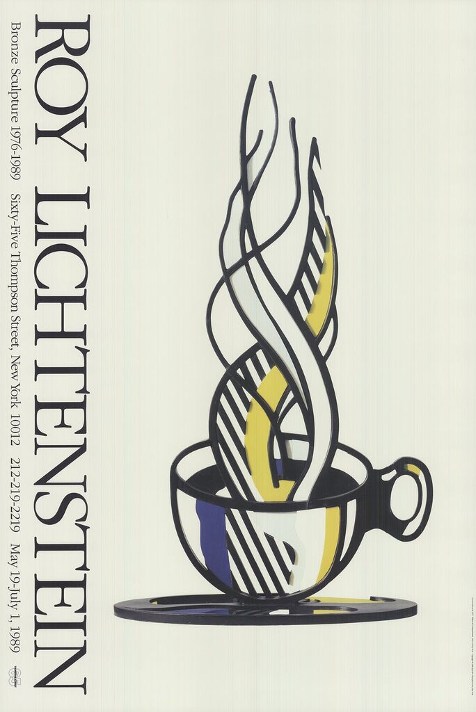 Roy Lichtenstein, Cup and Saucer II, 1989