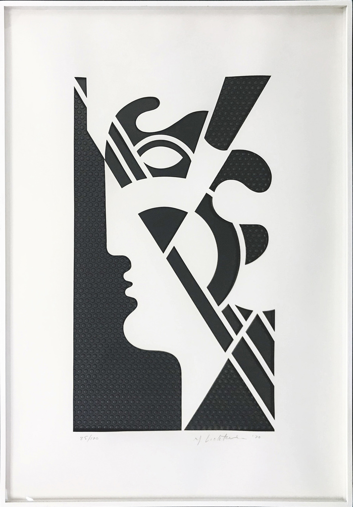 Roy Lichtenstein, MODERN HEAD #5, 1970
